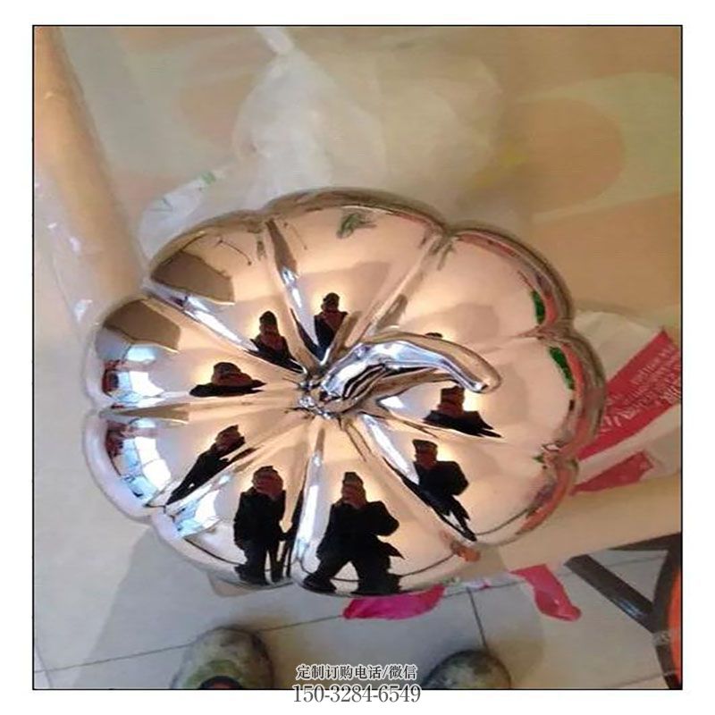 抽象南瓜雕塑 景观小品瓜果雕塑供需 广场雕塑供求